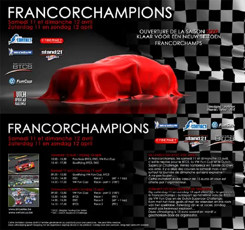 ticket spafrancorchampions