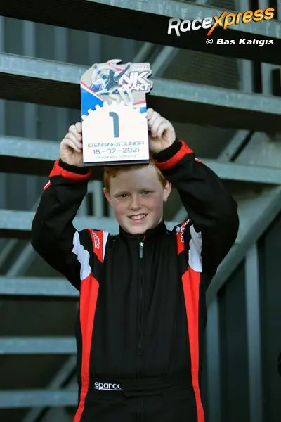 ties van wijk wint nk karting in id junior c015733