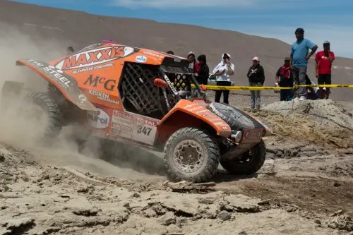 tim coronel dakar rally buggy rx 500