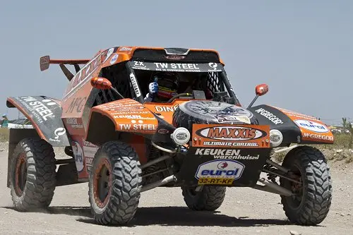 tim coronel dakar rally mcrae buggy rx 500