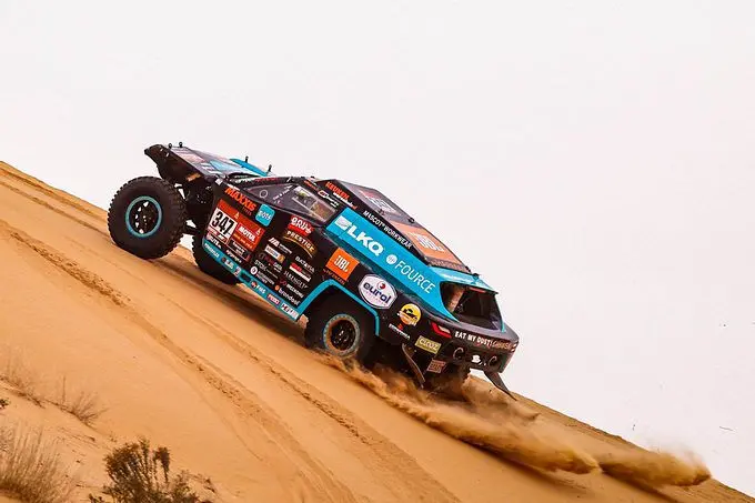 tim en tom coronel stage 7 marathon coronel dakar rally 2021