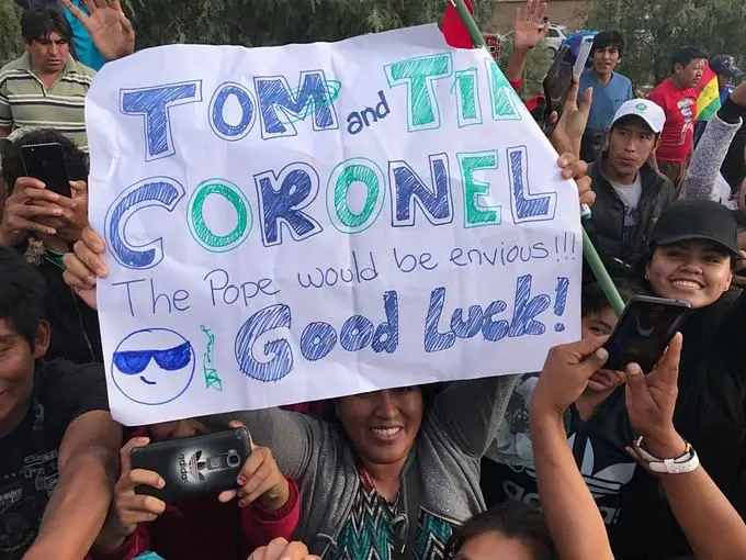 tim en tom coronel the pope dakar 2018 fans rx 680