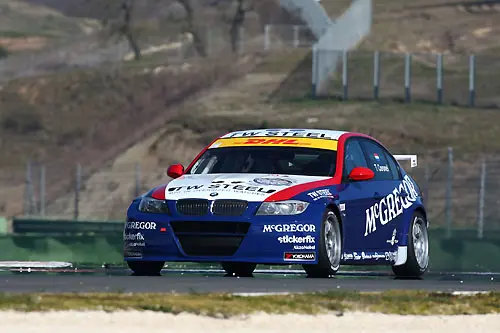 tom coronel bmw test vallelunga rx 500