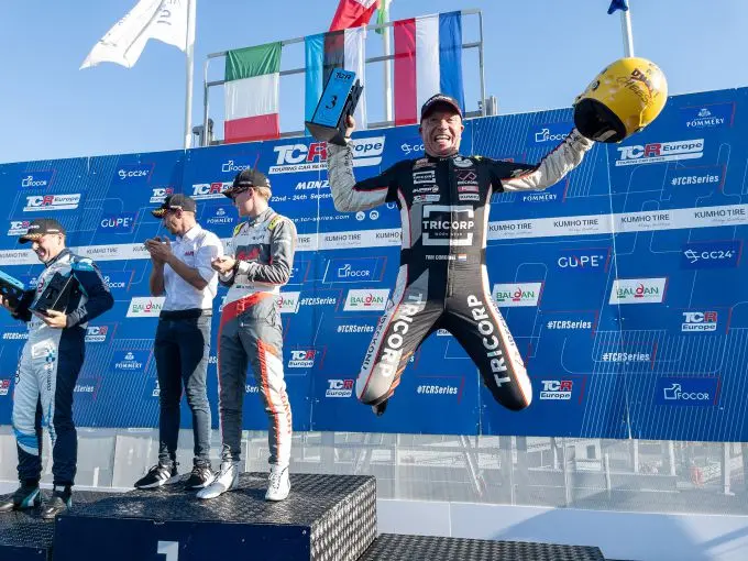 tom coronel tcr europe monza podium 1