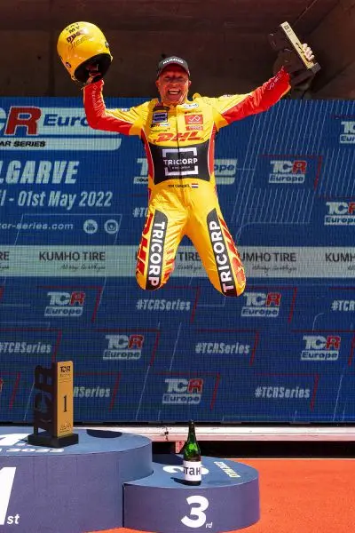 tom coronel tcr europe portimao podium 1