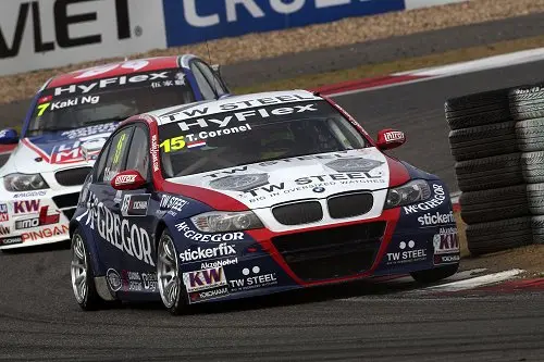 tom coronel toch podium in shanghai rx 500