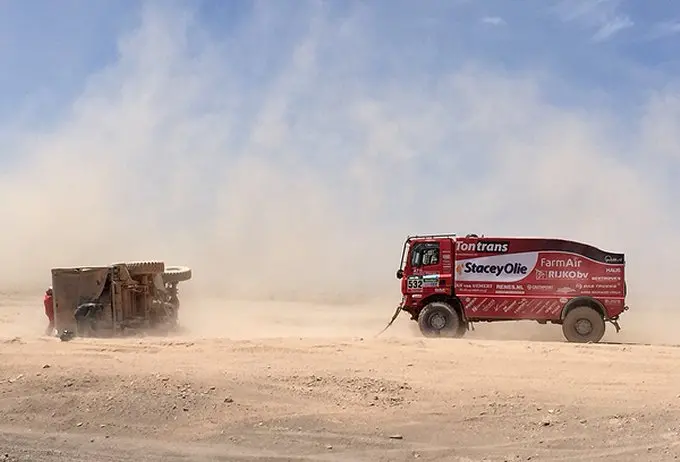 ton trans dakar hulptroepen rx