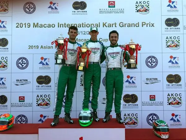 tony kart racing team macau grand prix