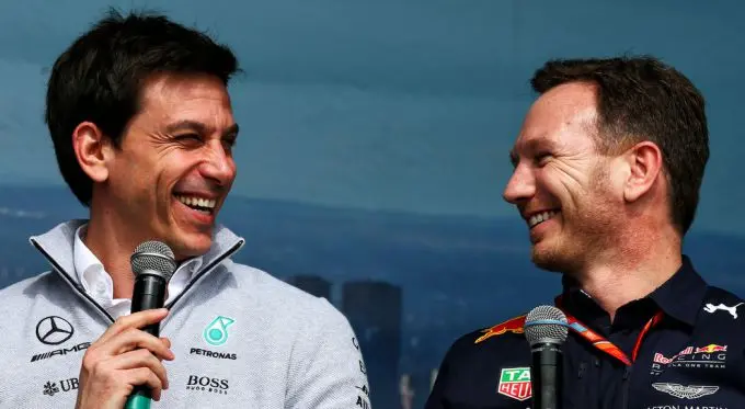 toto wolff en christian horner