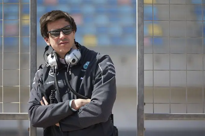 toto wolff mercedes f1 rx680