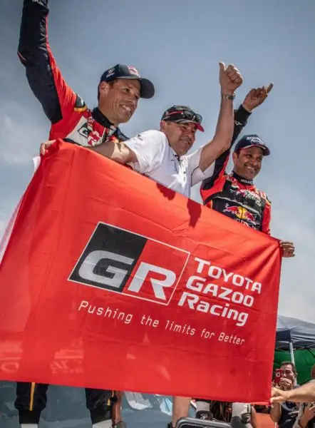 toyota gazoo racing dakar rx