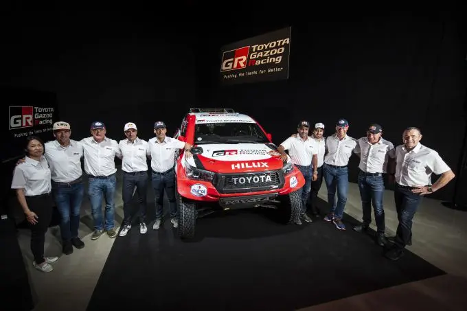toyota gazoo racing hilux dakar 2020