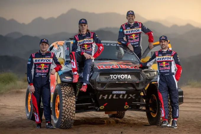 toyota gazoo racing team dakar 01