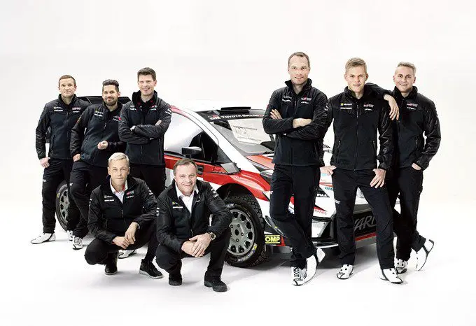 toyota gazoo racing world rally team line up