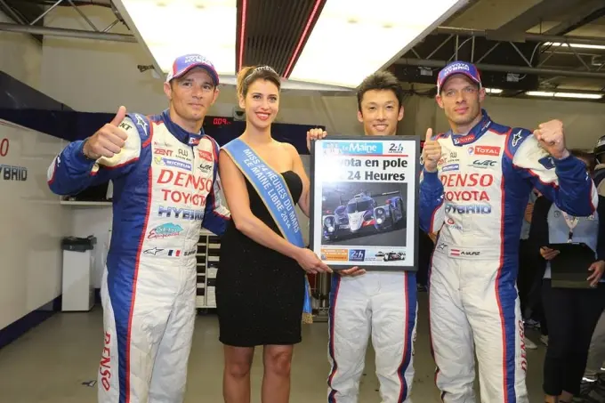 toyota pole 24h le mans 2014