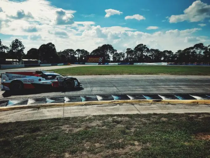 toyota ts050 hybrid sebring test
