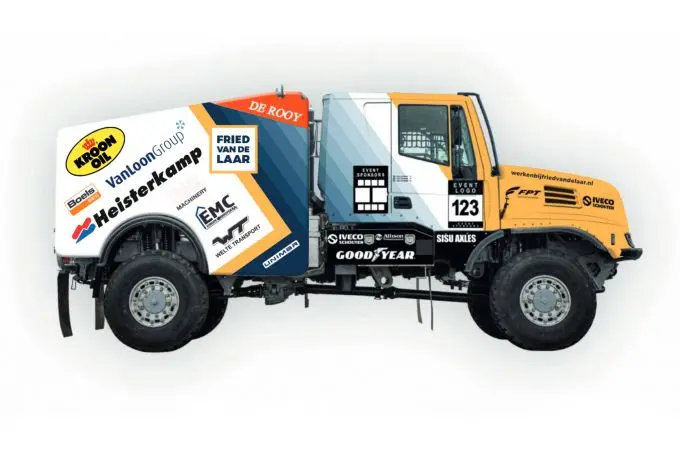 truck anja van loon dakar