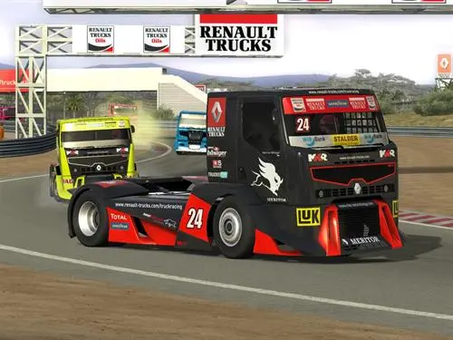 truck racing renault