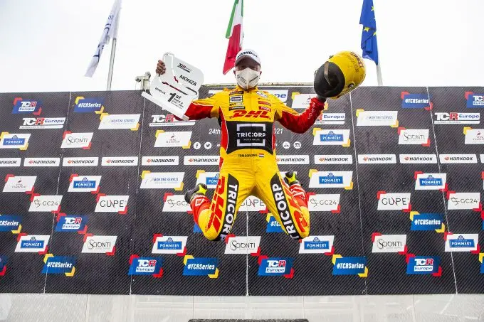 twee maal podium voor tom coronel in tcr europe series op monza