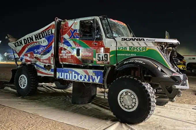 updat vanuit het bivak van team dakarspeed
