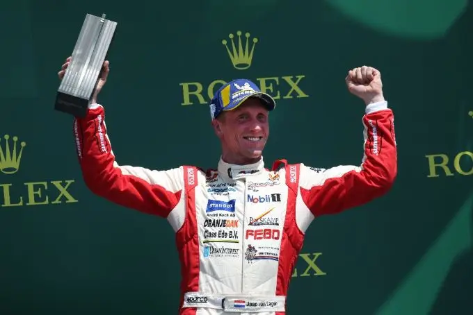 van lagen porsche supercup hongarije