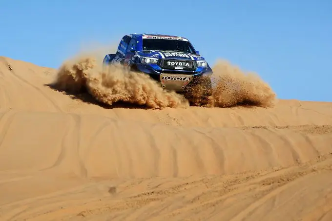 van loon is blij met finish in dakar 2020
