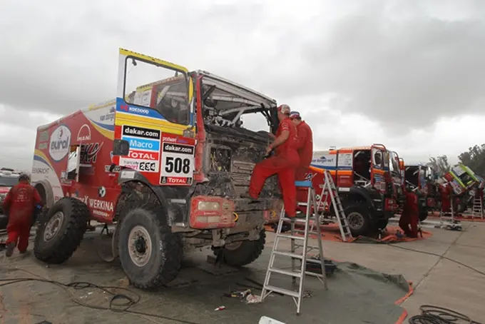 veka man rally team salta restday