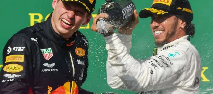 verstappenhamiltonpodiumhungaroring2019