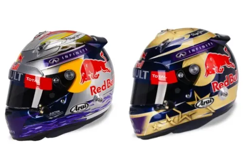 vettel abu dhabi helmet 2013