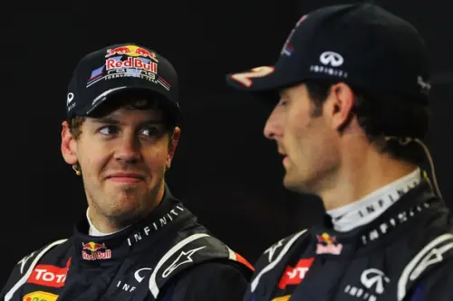 vettel and webber