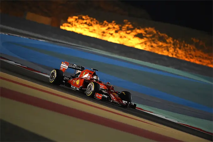 vettel bahrein ferrari