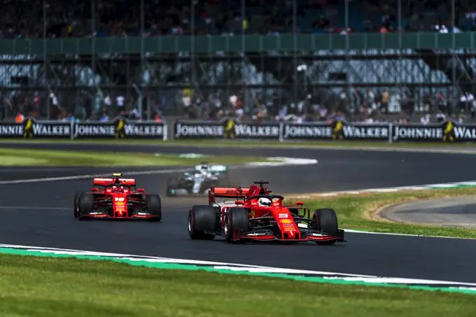vettel en leclerc ferrari f1 silverstone rx 680x453 2019 190023 br