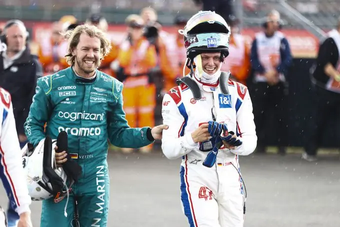 vettel en mick schumacher 1