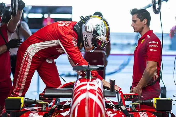vettel ferrari 1