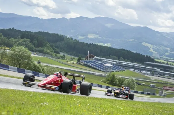 vettel ferrari test 1