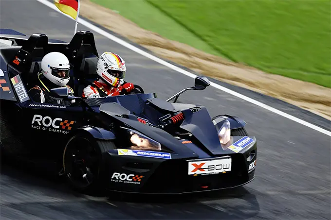 vettel race of champions 2015