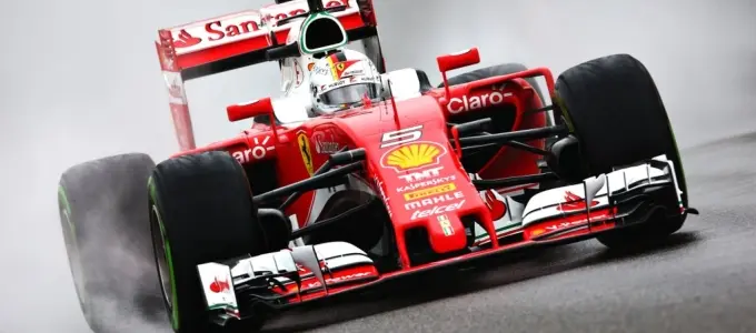 vettel regen