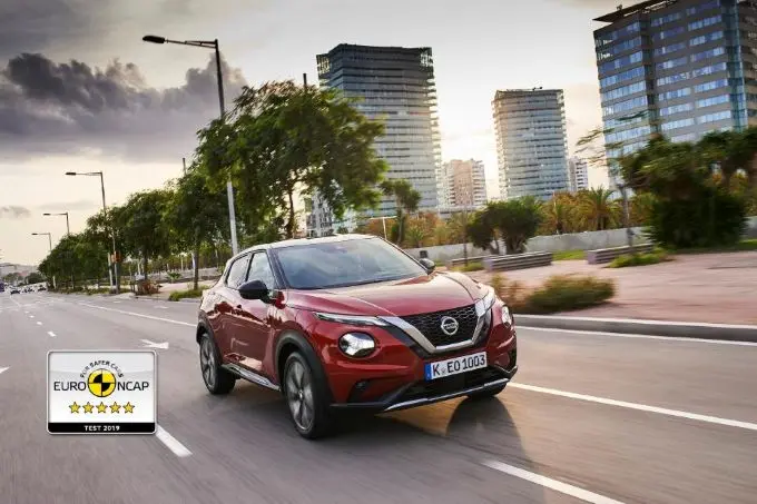 vijf sterren euro ncap voor nieuwe generatie nissan juke