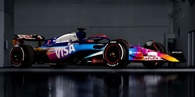 visa cash app rb formula one team