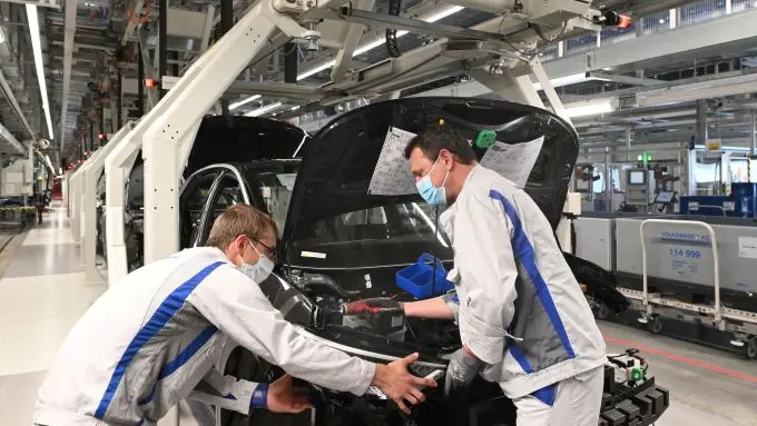 volkswagen ag hervat productie van id3