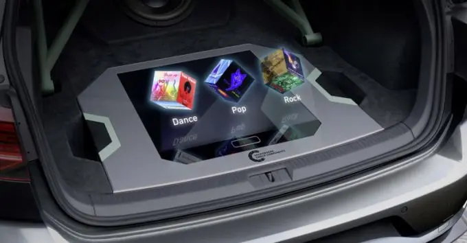 volkswagen holografische bediening