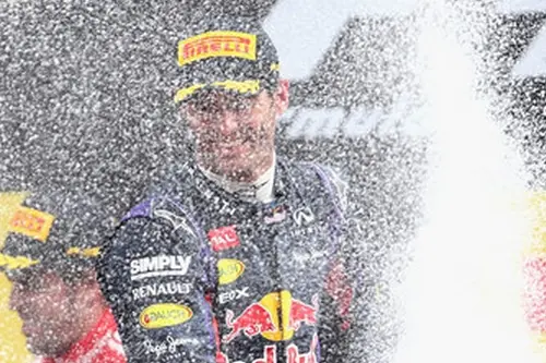 webber monza podium
