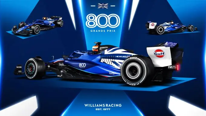 williams 800th gp livery 2