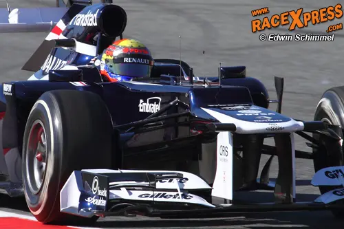 williams fw34 pastor maldonado