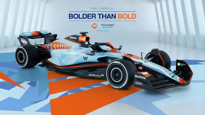 williams gulf livery 2