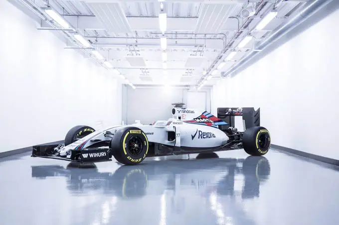 williams martini f1 racing fw38