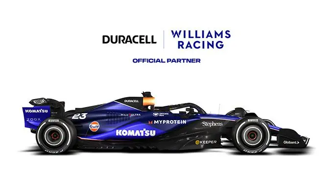williams racing duracell