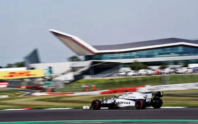 williams test at silverstone 70th williams