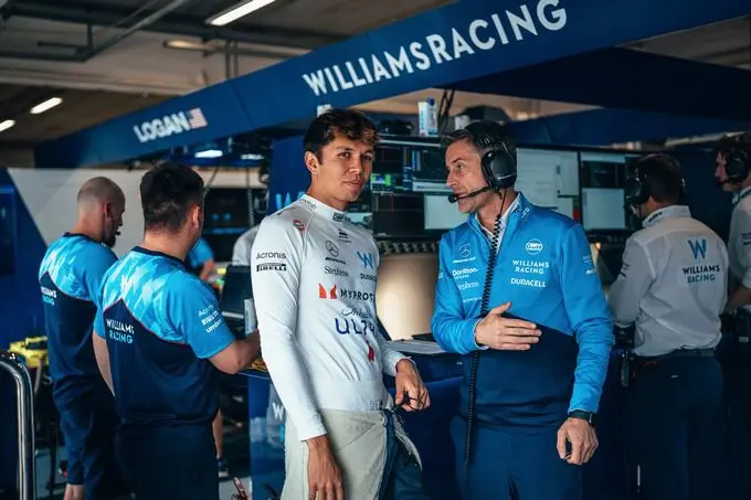 williamsf1 alexander albon