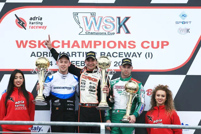 wsk championscup kz rick dreezen paolo de conto marco ardigo rx 680
